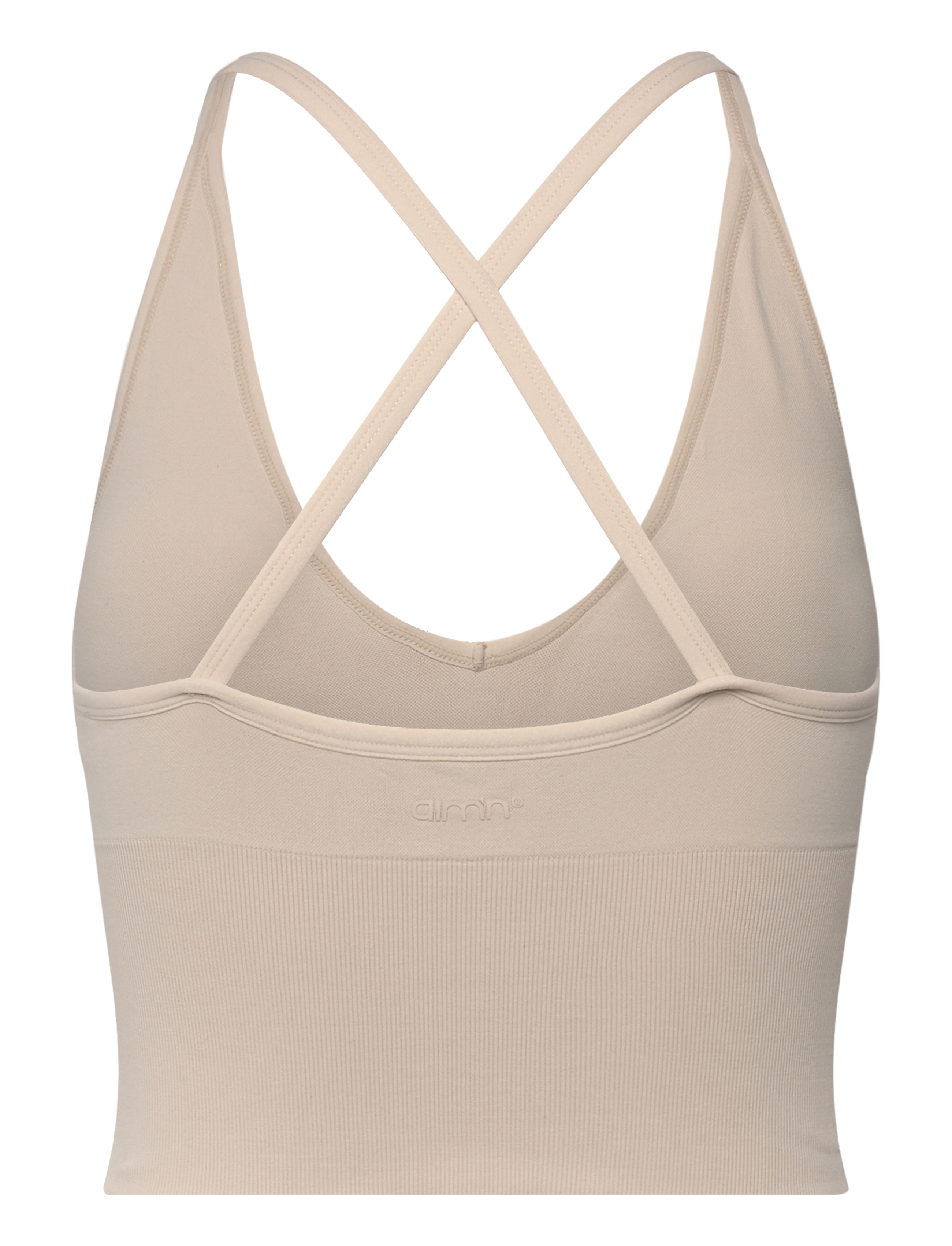 aim´n - Shape Seamless Cross Back Bralette - sport - clay - 2