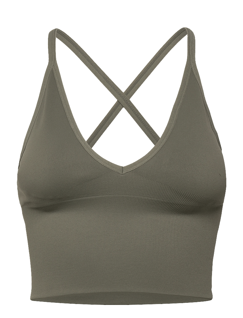aim´n - Shape Seamless Cross Back Bralette - sport-bhs - ivy - 1