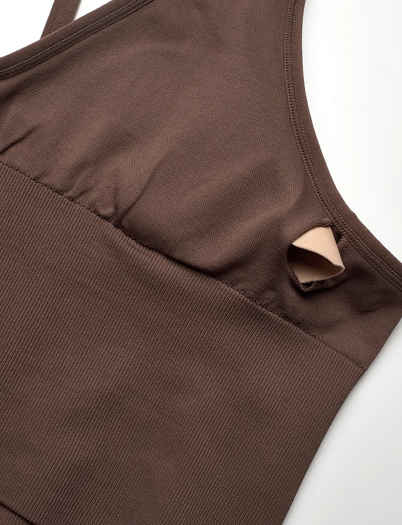 aim´n - Shape Seamless Cross Back Bralette - sports-bh'er - macchiato - 2