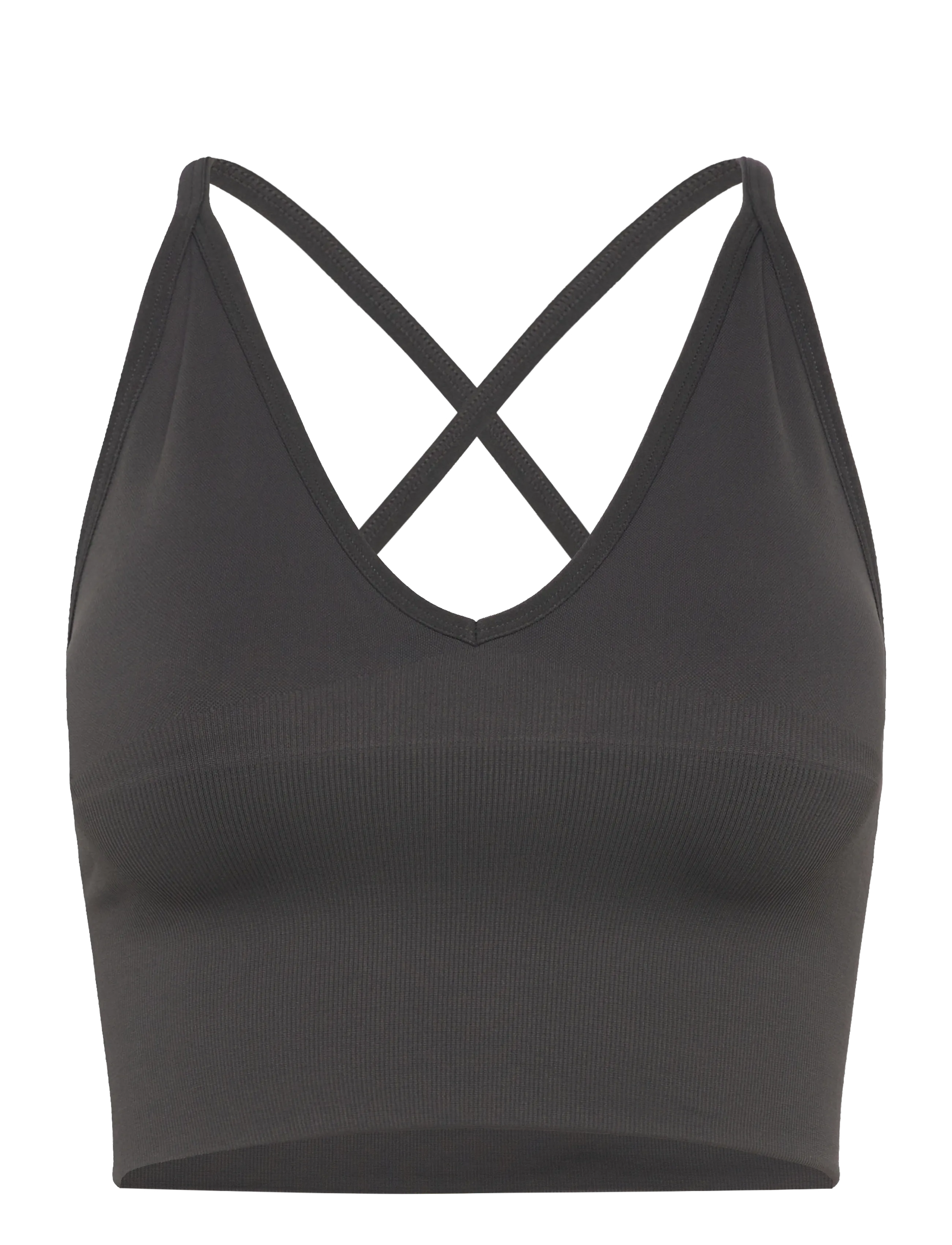 AIM ́N Shape Seamless Cross Back Bralette Grau - L - Damen