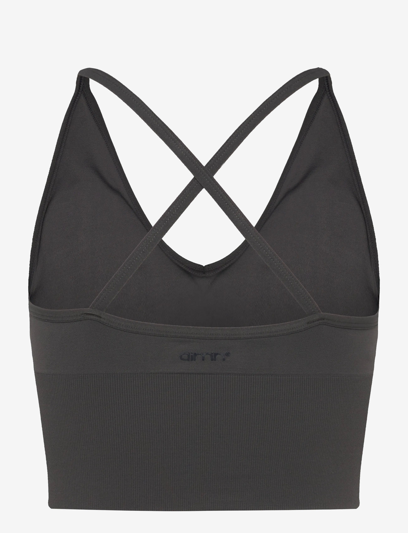aim´n - Shape Seamless Cross Back Bralette - sports-bh'er - shadow grey - 1