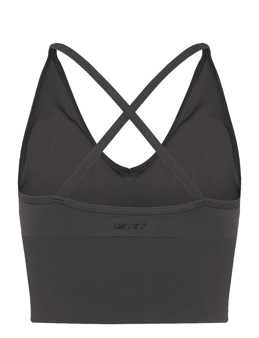 aim´n - Shape Seamless Cross Back Bralette - sport-bhs - shadow grey - 1