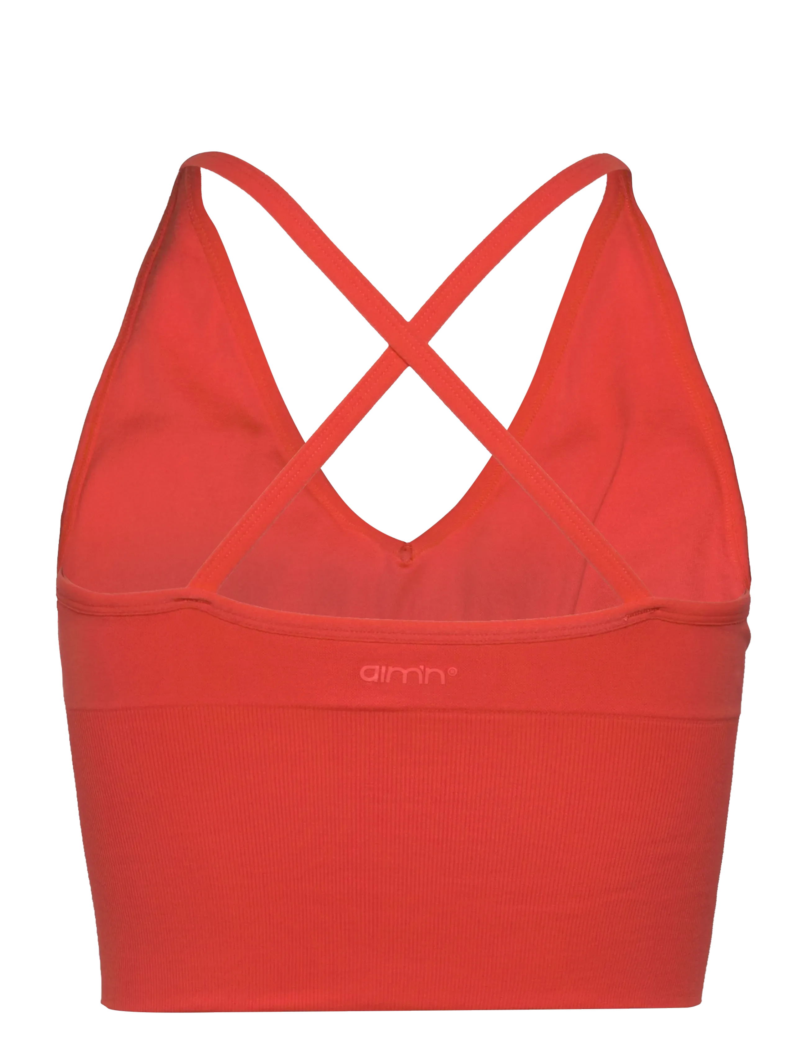 aim´n - Shape Seamless Cross Back Bralette - sport-bhs - tangerine - 2