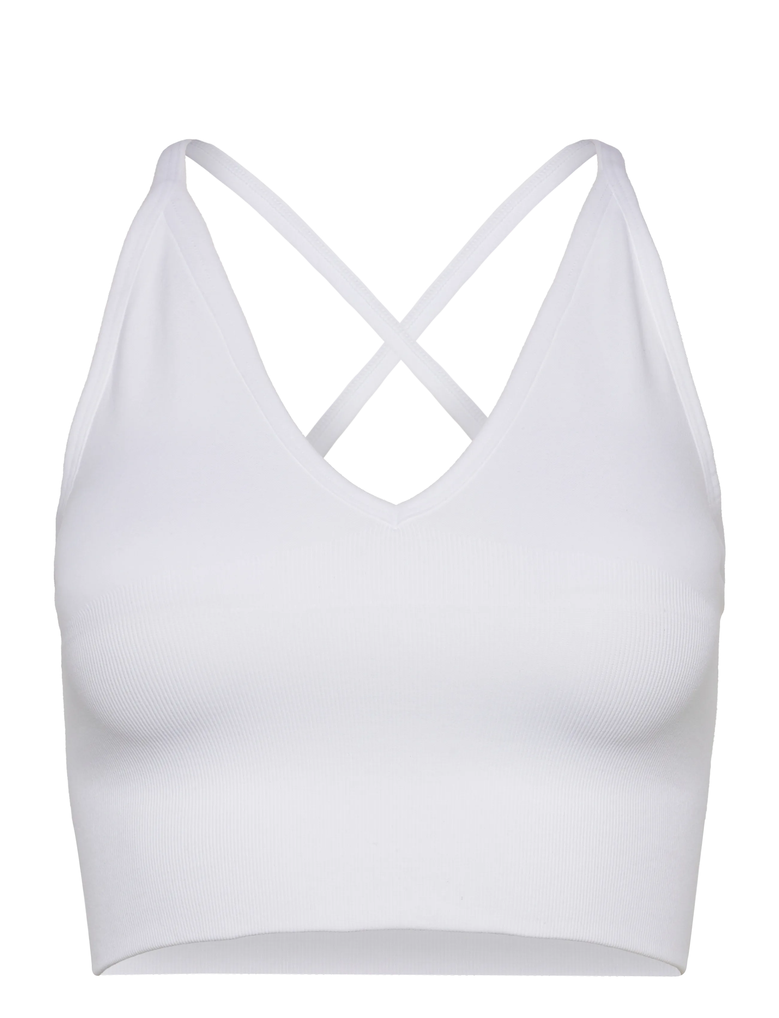 AIM ́N Shape Seamless Cross Back Bralette Weiß - L - Damen