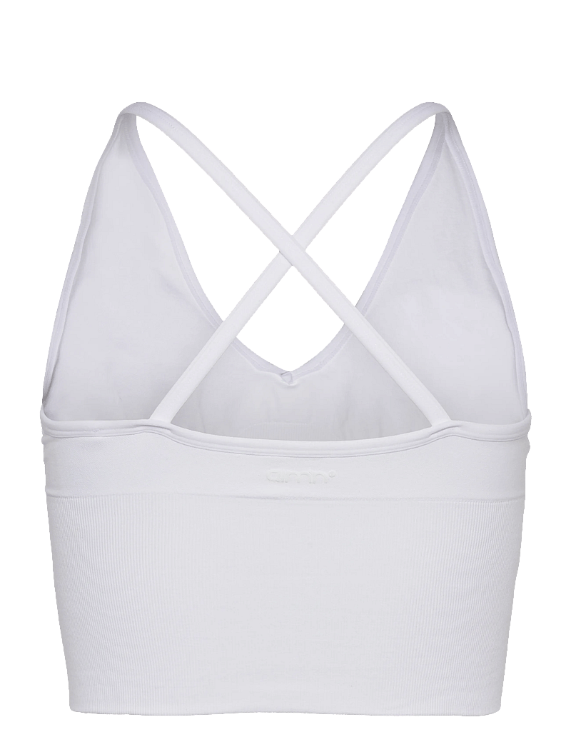 aim´n - Shape Seamless Cross Back Bralette - sports-bh'er - white - 1