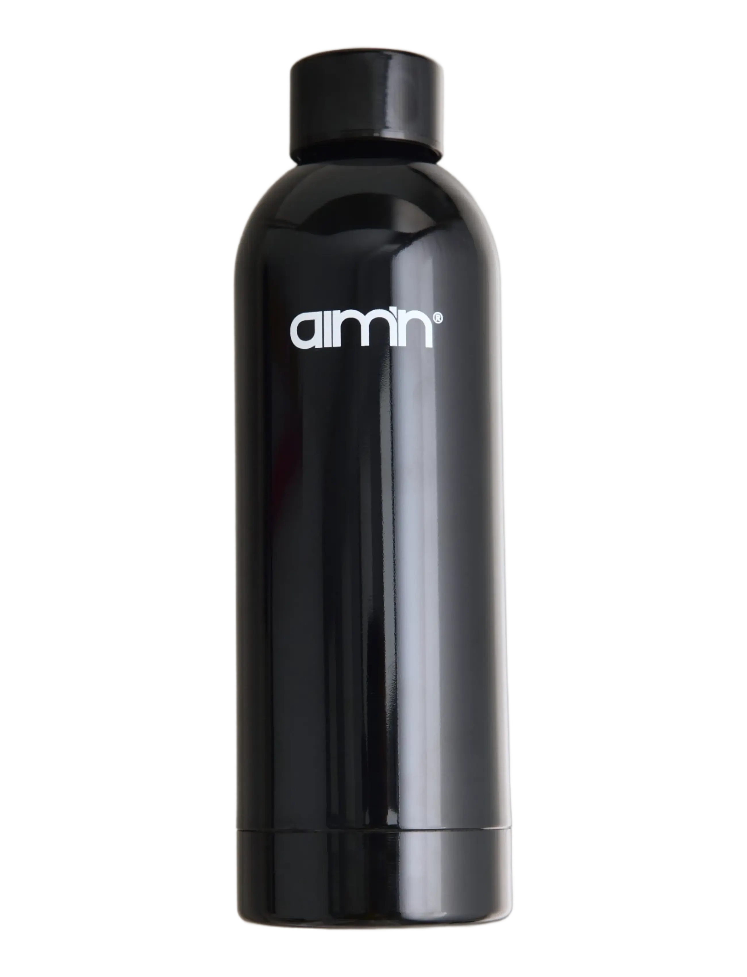 aim´n Core Water Bottle - Padel - GLOSSY BLACK / black