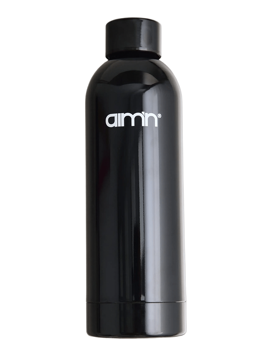 aim´n - Core Water Bottle - wasserflaschen & thermosflaschen - glossy black - 0