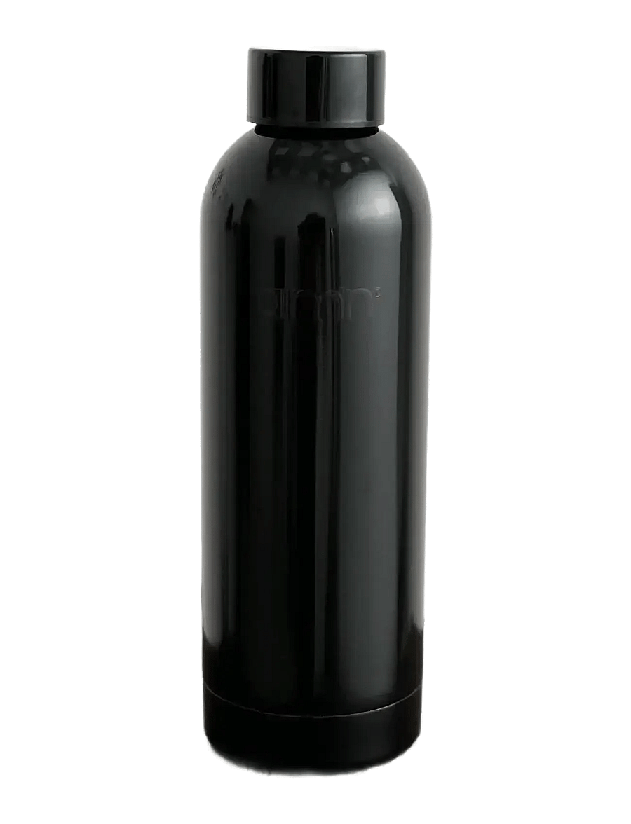 aim´n - Core Water Bottle - wasserflaschen & thermosflaschen - glossy black - 0