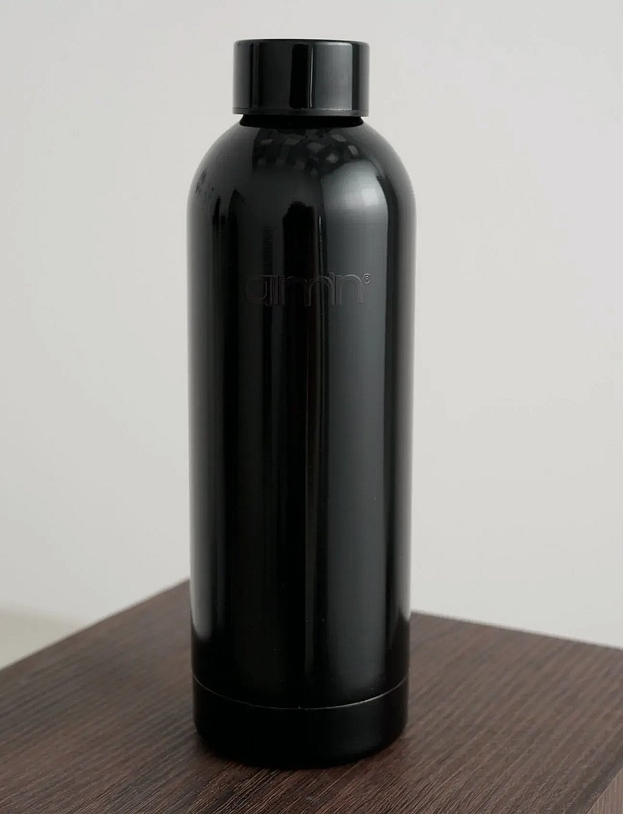 aim´n - Core Water Bottle - wasserflaschen & thermosflaschen - glossy black - 1