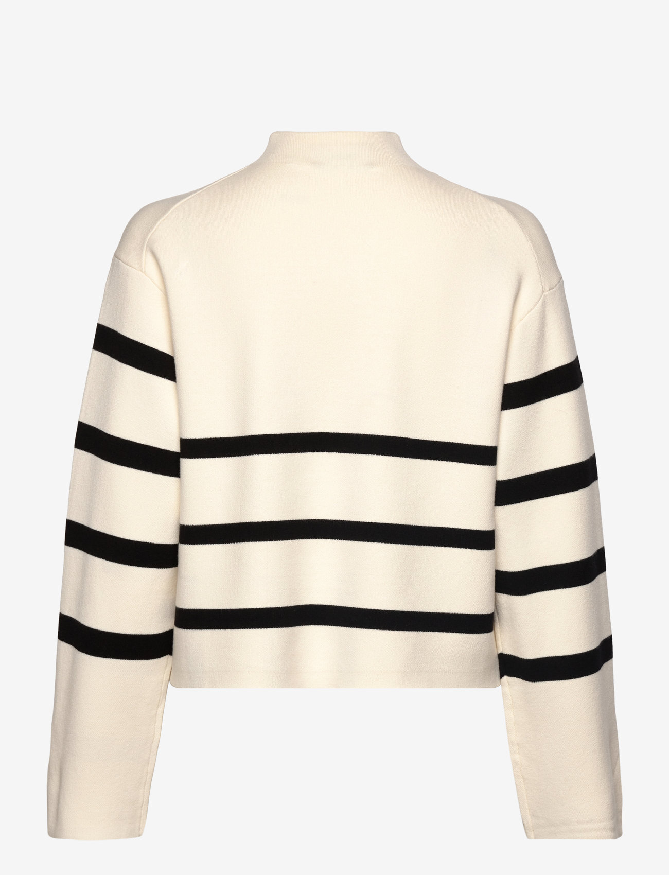 aim´n - Perfect Knit Long Sleeve - sweatshirts - almond white - 1
