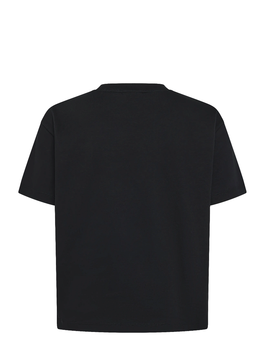 aim´n - Varsity Boxy T-shirt - t-shirts - black - 2