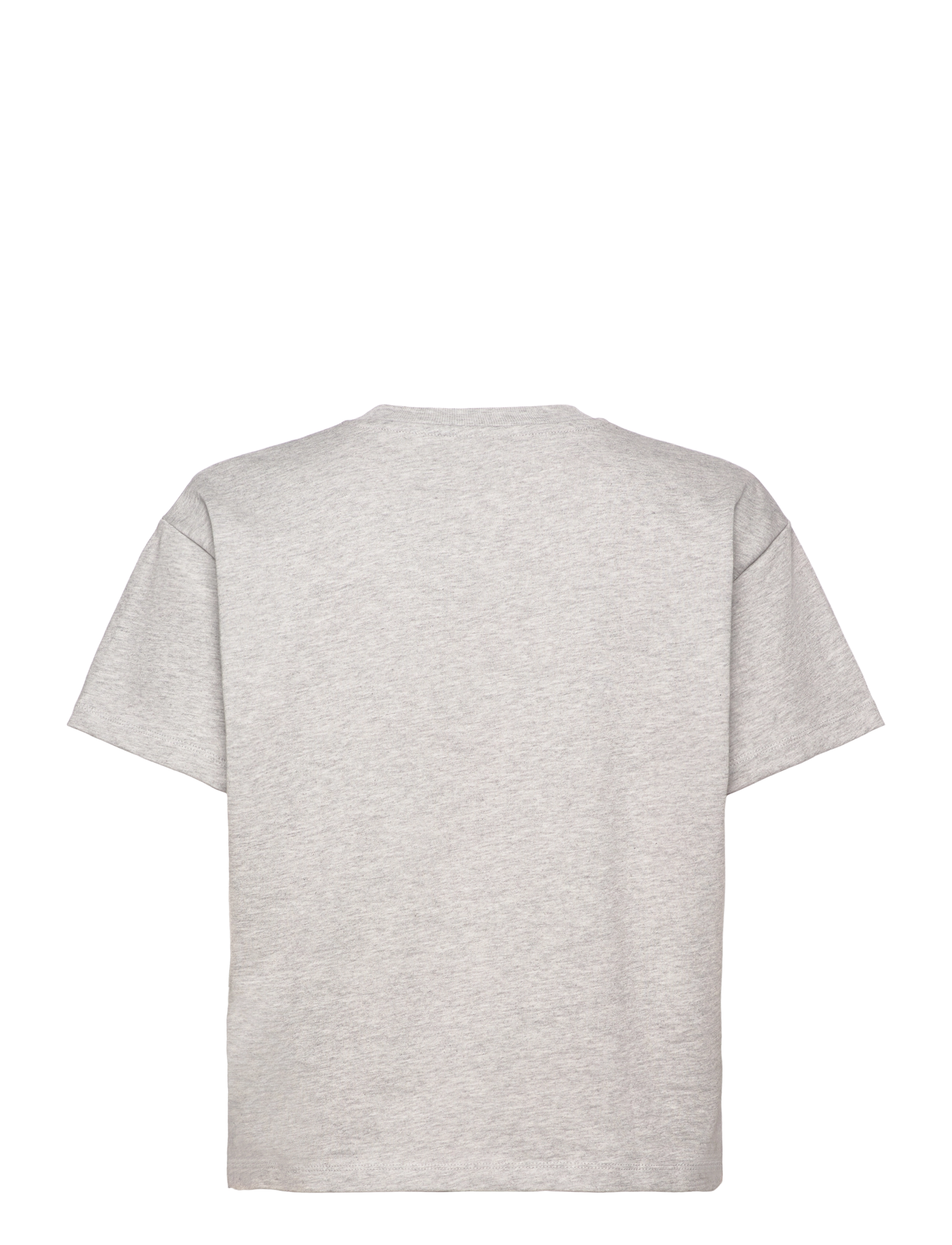 aim´n - Varsity Boxy T-shirt - t-shirts - grey melange - 2