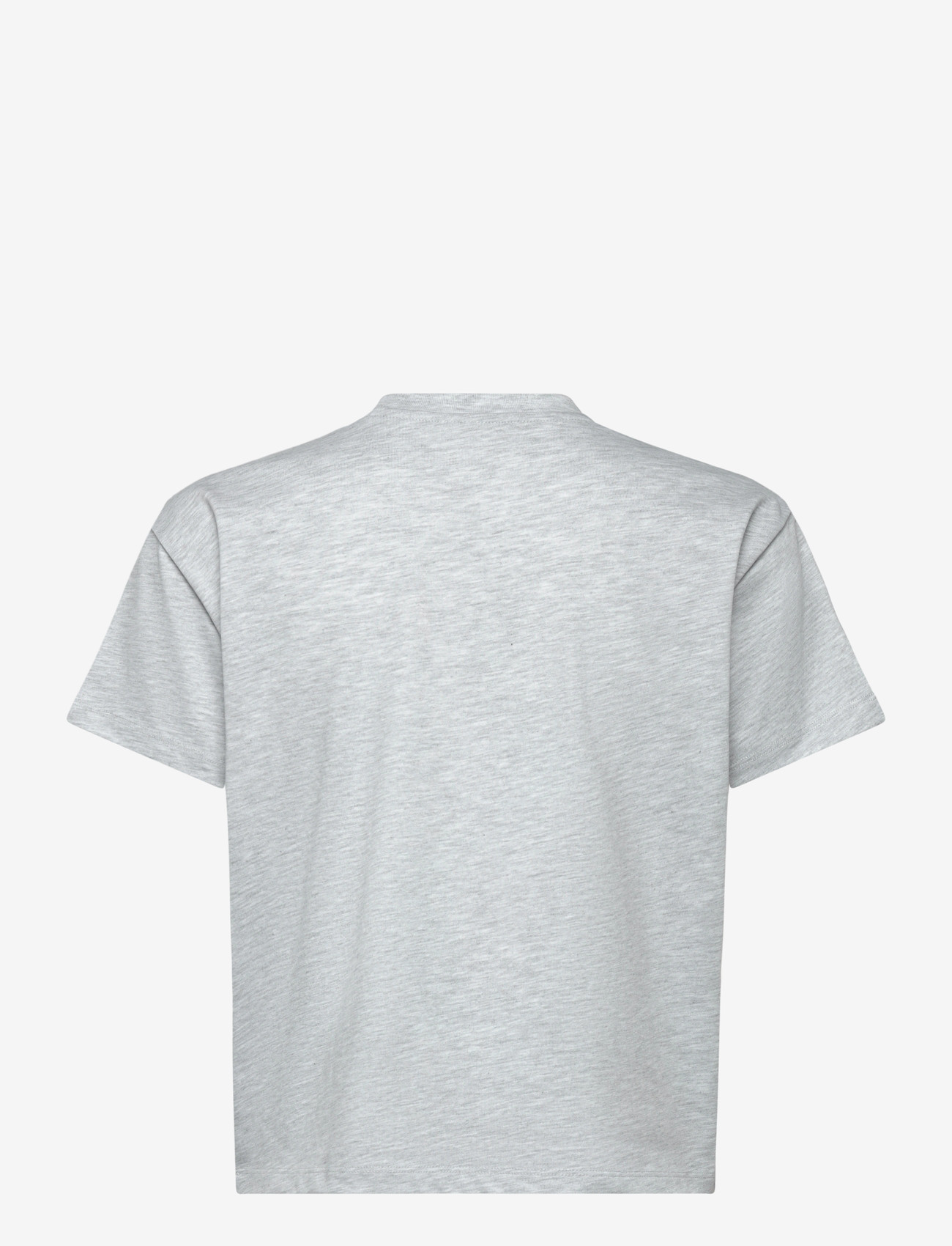 aim´n - Varsity Boxy T-shirt - toppar og stuttermabolir - light grey melange - 2