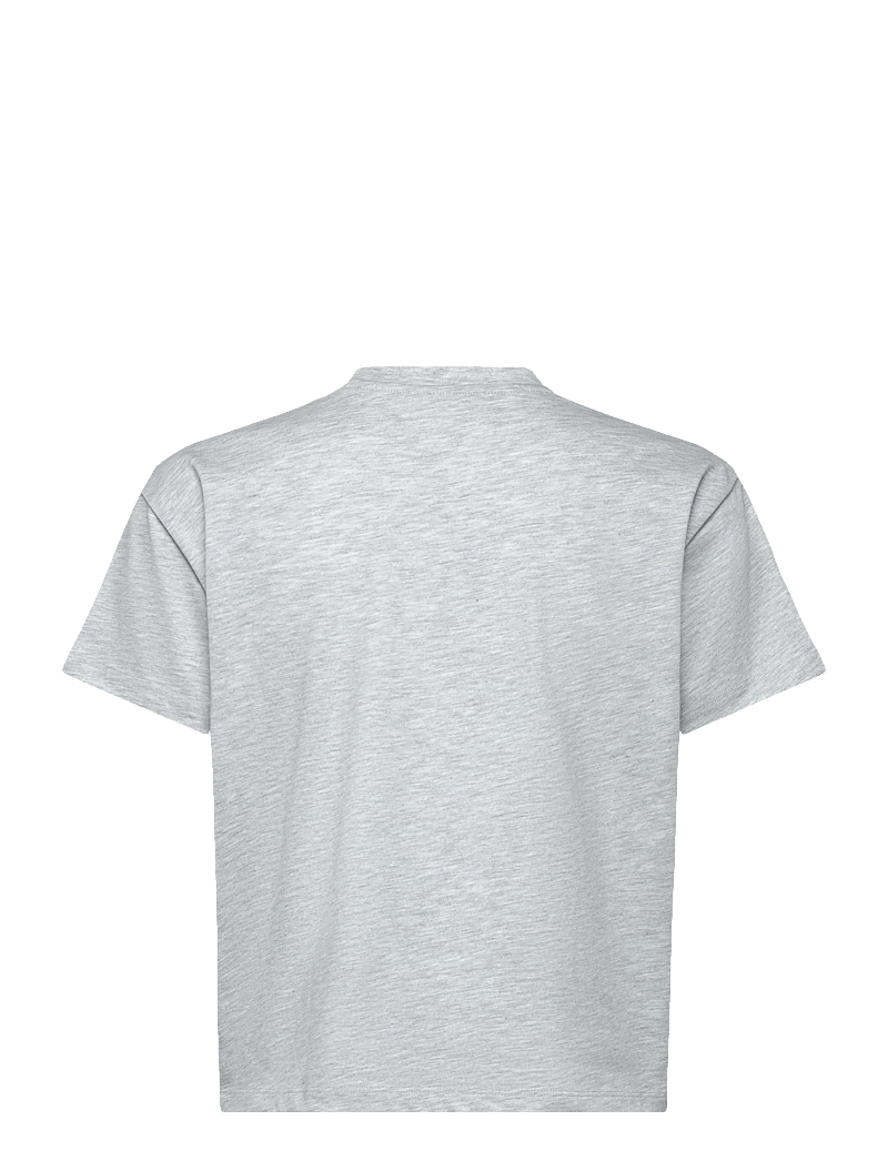aim´n - Varsity Boxy T-shirt - t-shirts - light grey melange - 2