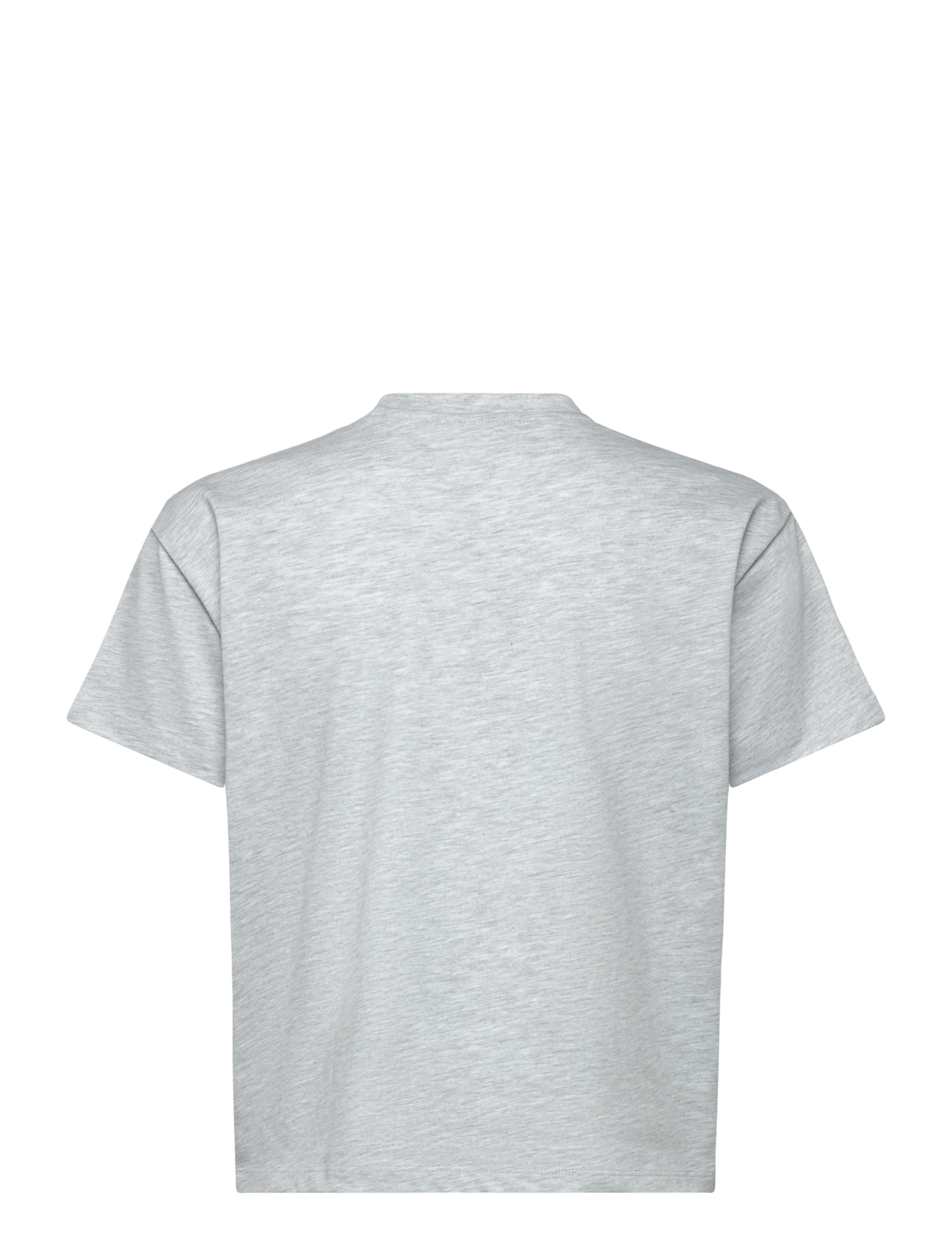 aim´n - Varsity Boxy T-shirt - t-shirts - light grey melange - 2