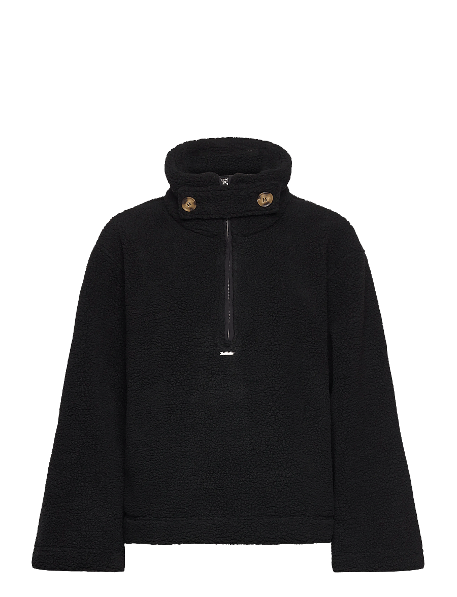 aim´n - Pile Anorak - anoraks - black - 1