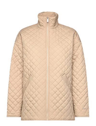 Oversized Quilted Jacket - Jakker