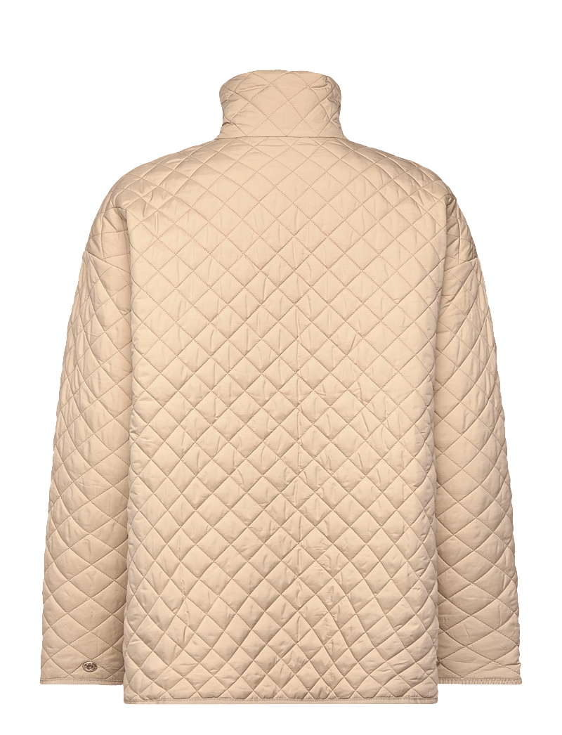 aim´n - Oversized Quilted Jacket - freizeitjacken - beige - 2