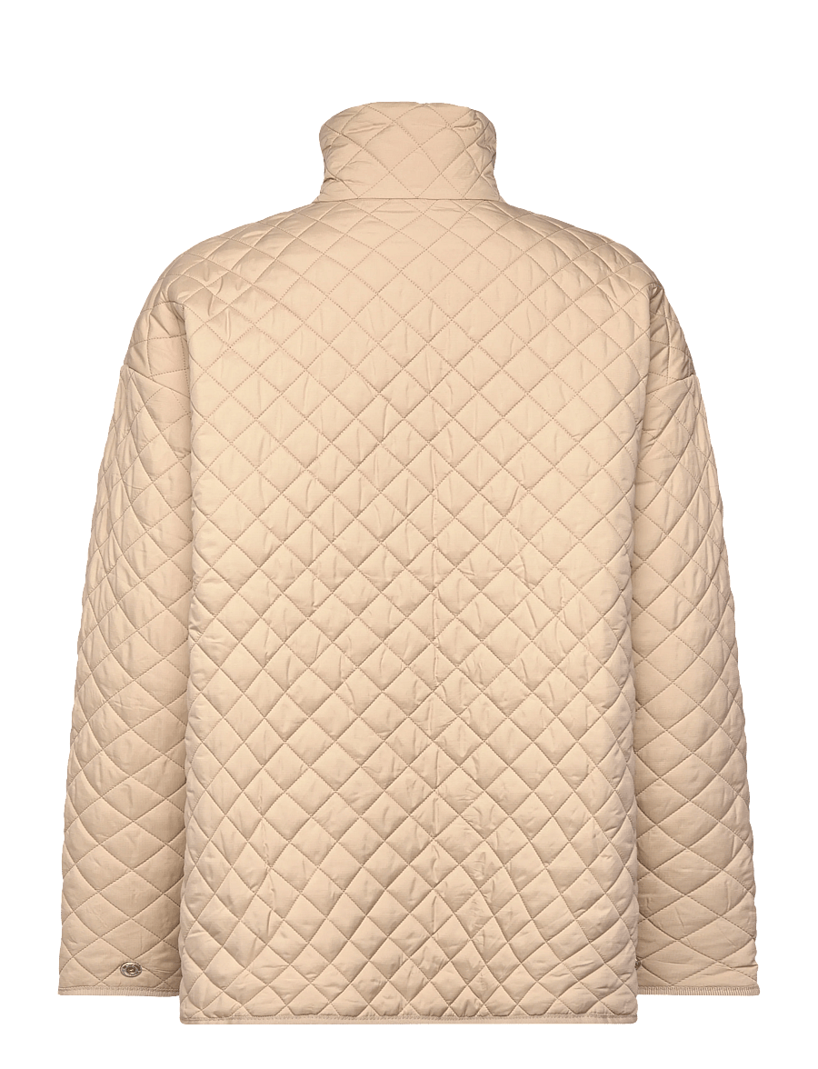 aim´n - Oversized Quilted Jacket - freizeitjacken - beige - 2