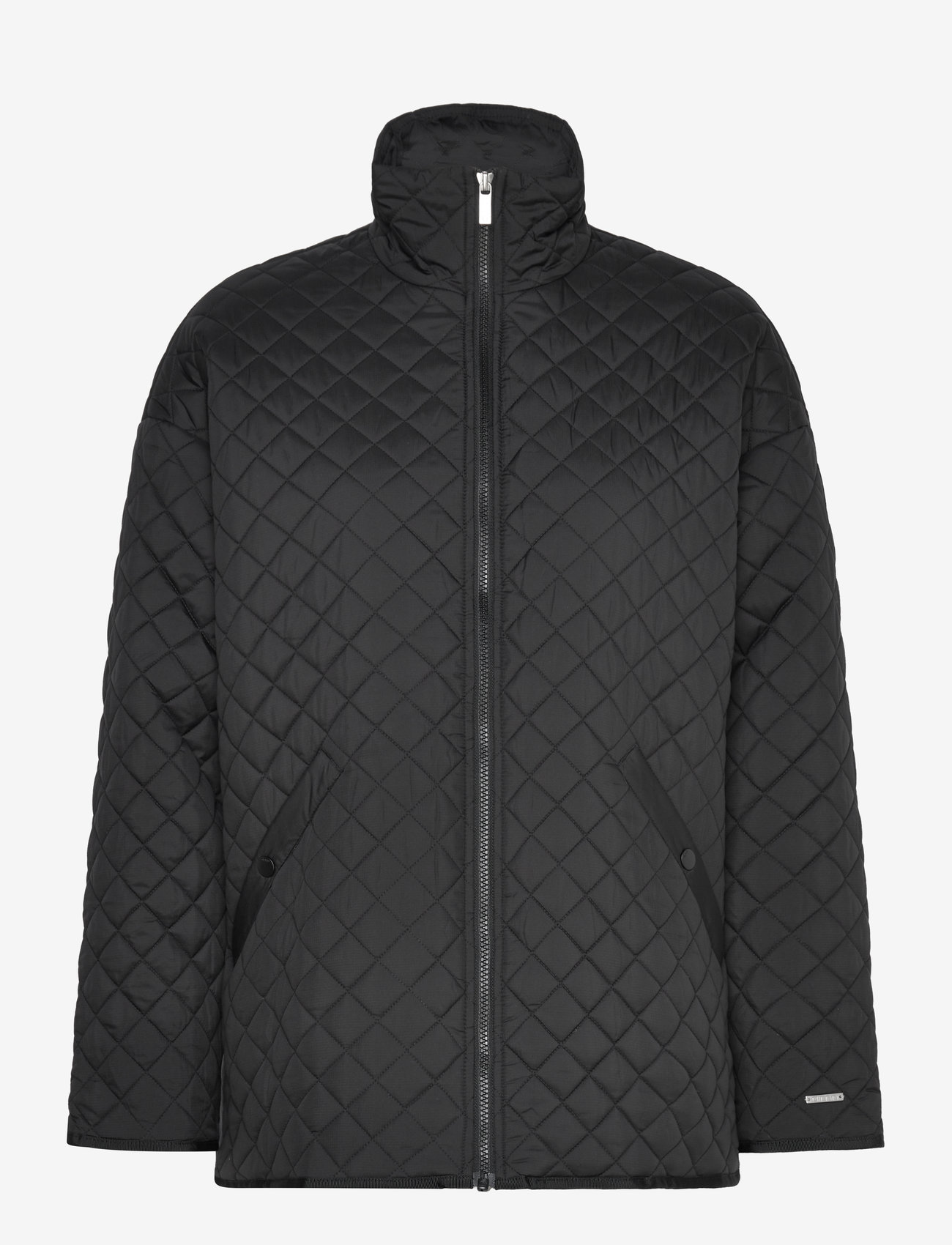 aim´n - Oversized Quilted Jacket - sportsjakker - black - 1