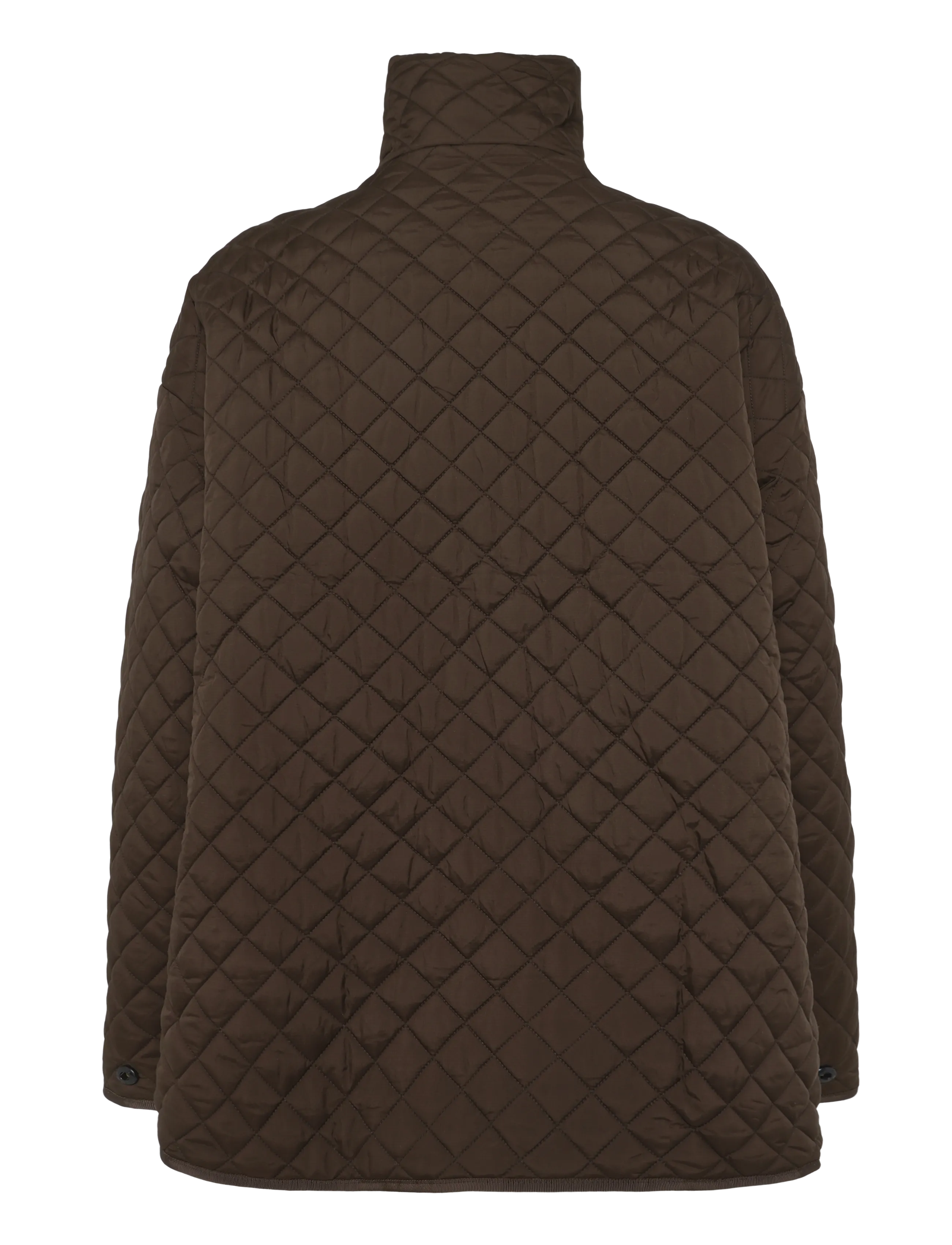 aim´n - Oversized Quilted Jacket - casual jakker - chocolate - 2