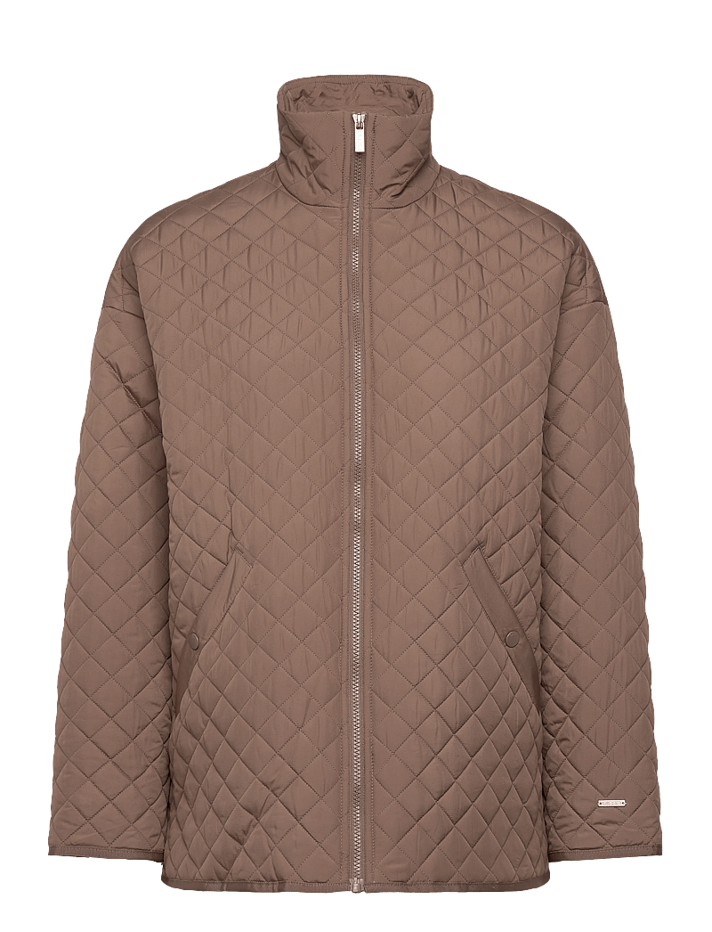 aim´n - Oversized Quilted Jacket - sportsjakker - nougat - 1