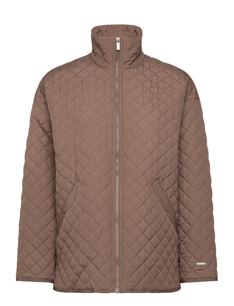 aim´n - Oversized Quilted Jacket - casual jakker - nougat - 1