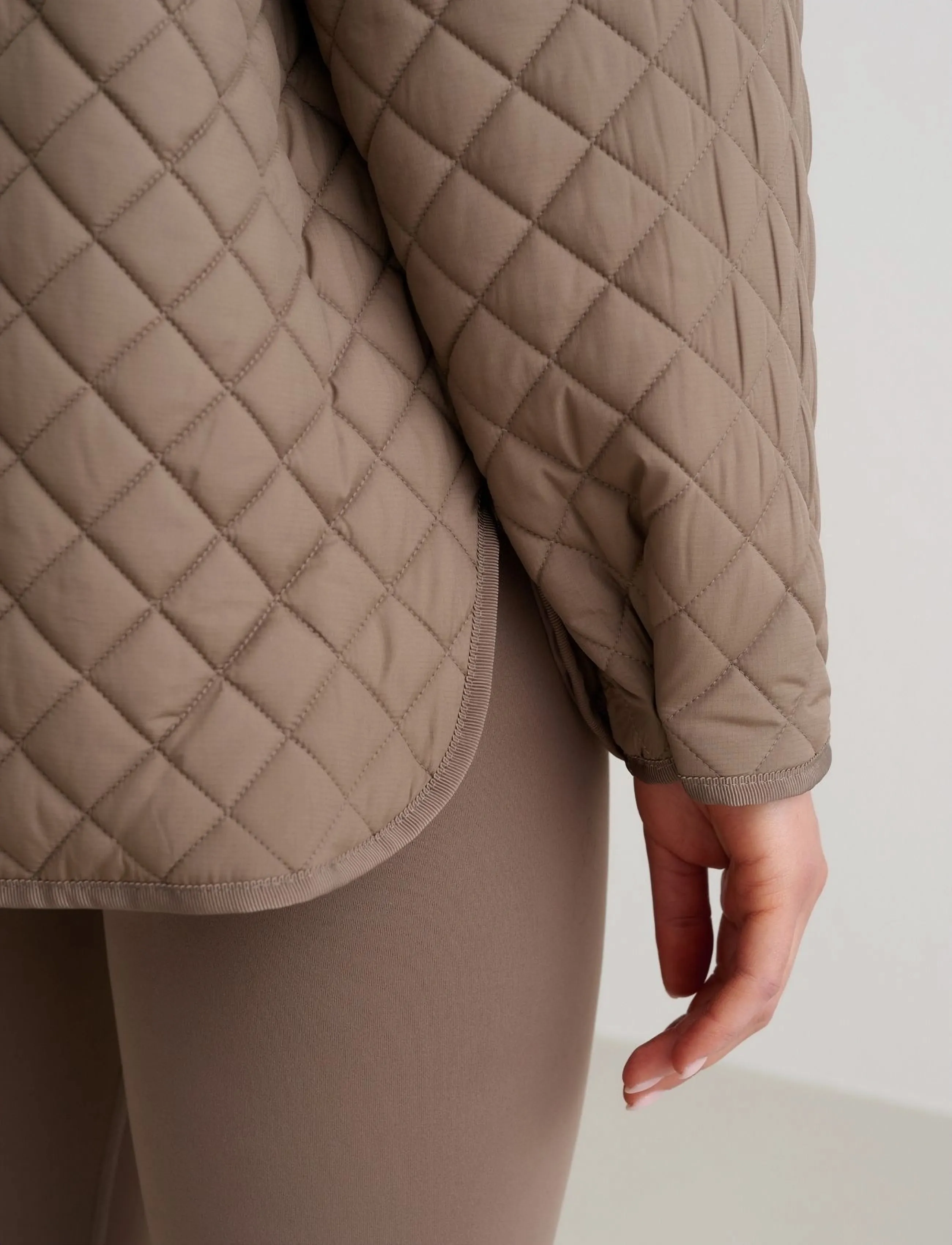Aimn Oversized Quilted Jacket jackor dam – bild 7