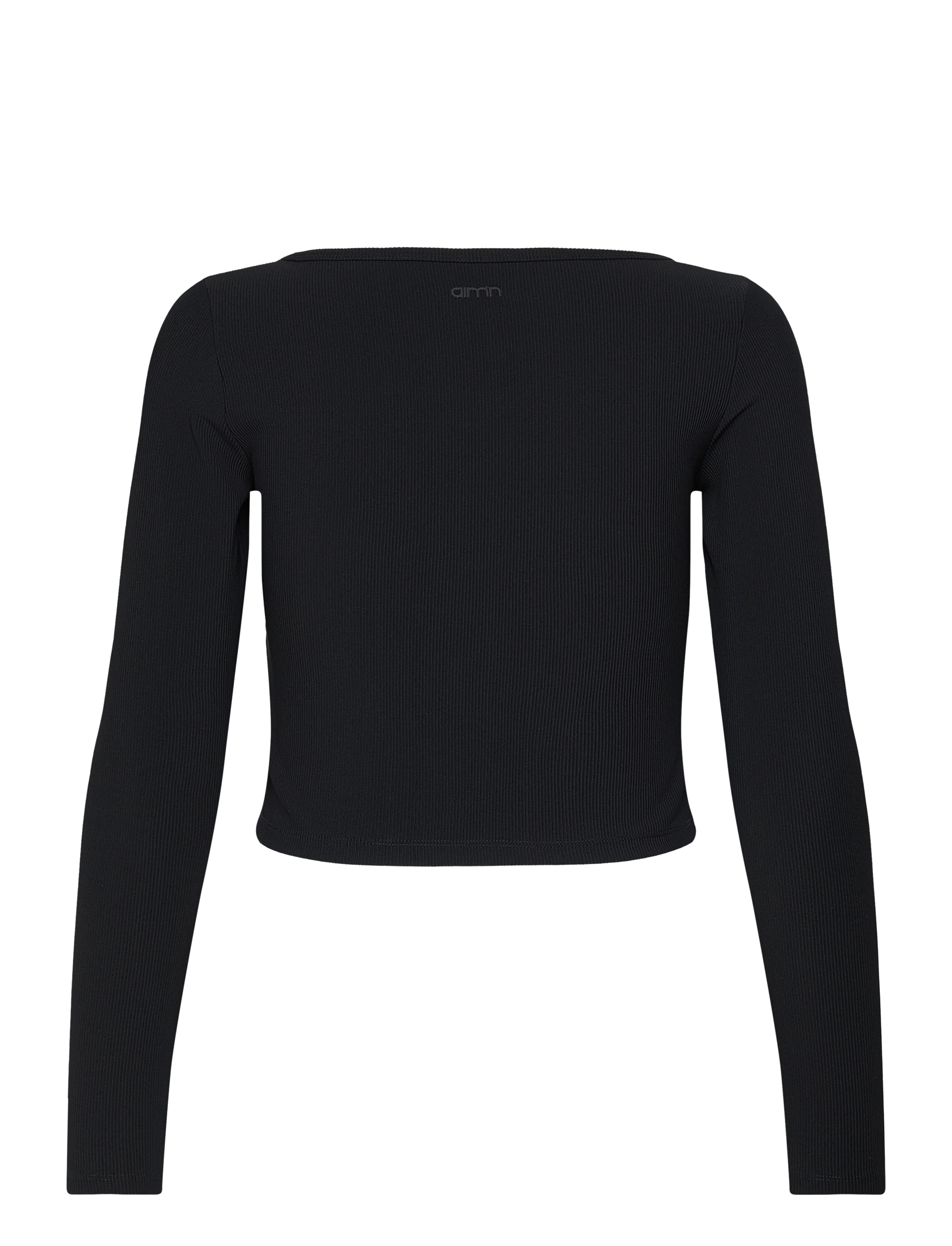 aim´n - Ribbed Performance Zipped Cardigan - sportoberteile - black - 2