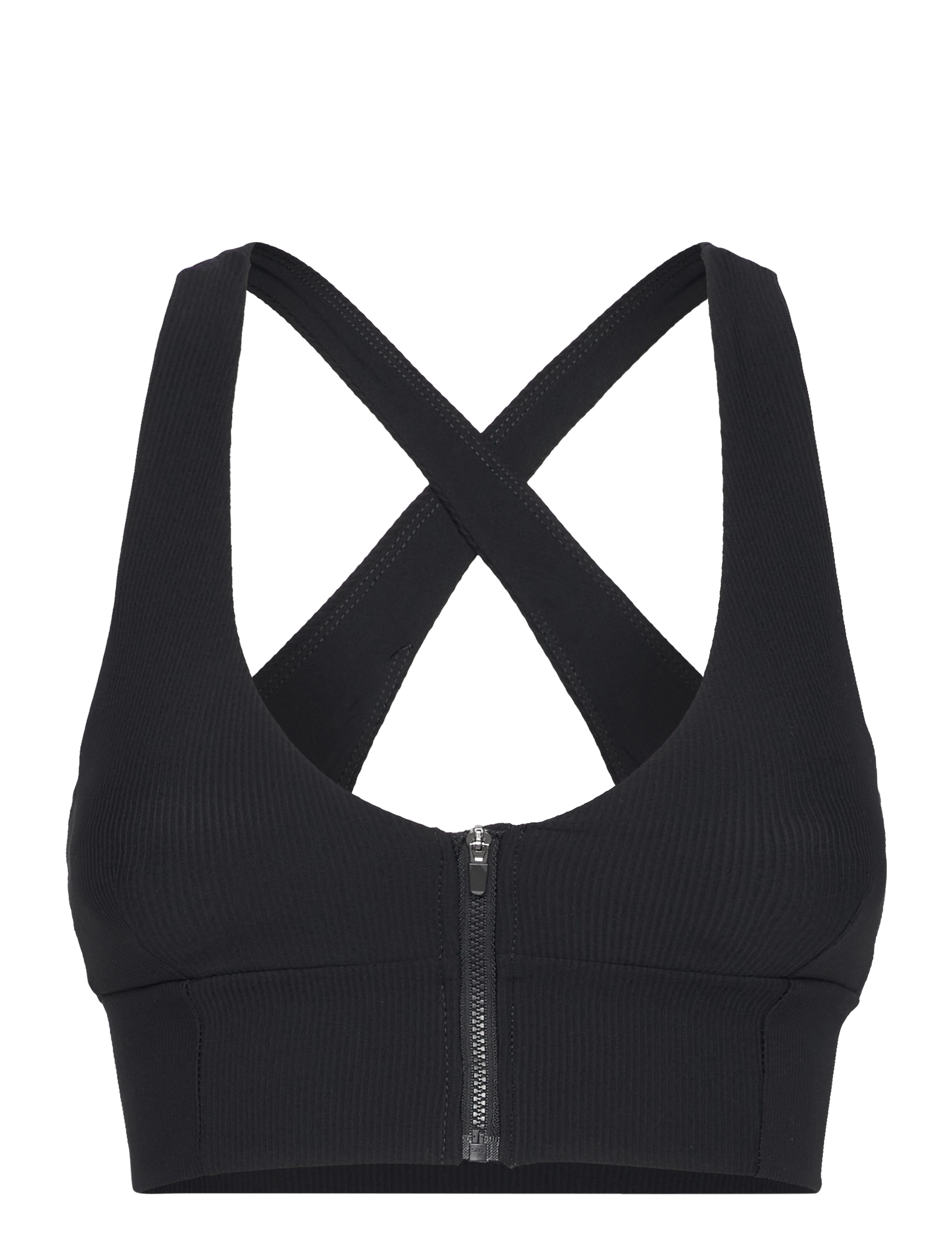 Aim´n - Ribbed Performance Zipped Bra
