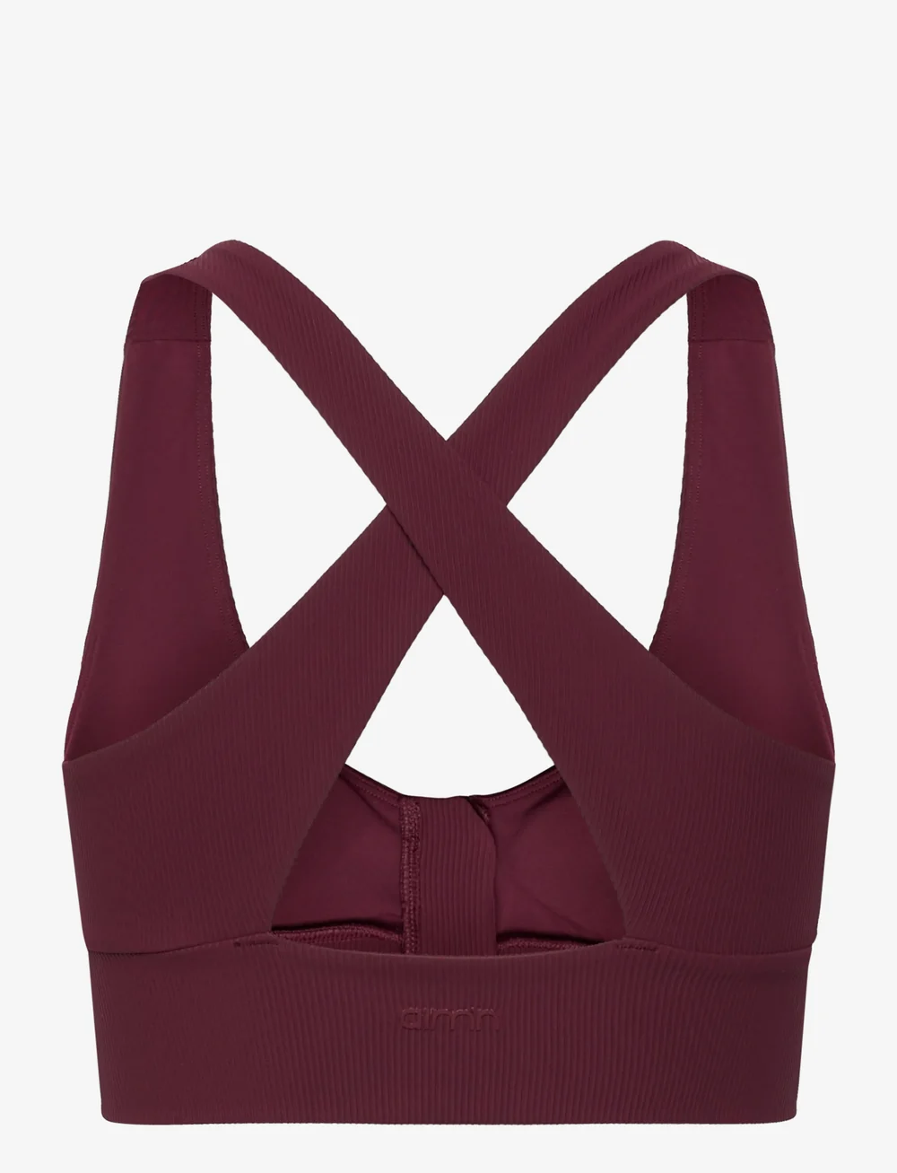 aim´n - Ribbed Performance Zipped Bra - sports-bh'er - cherry - 2