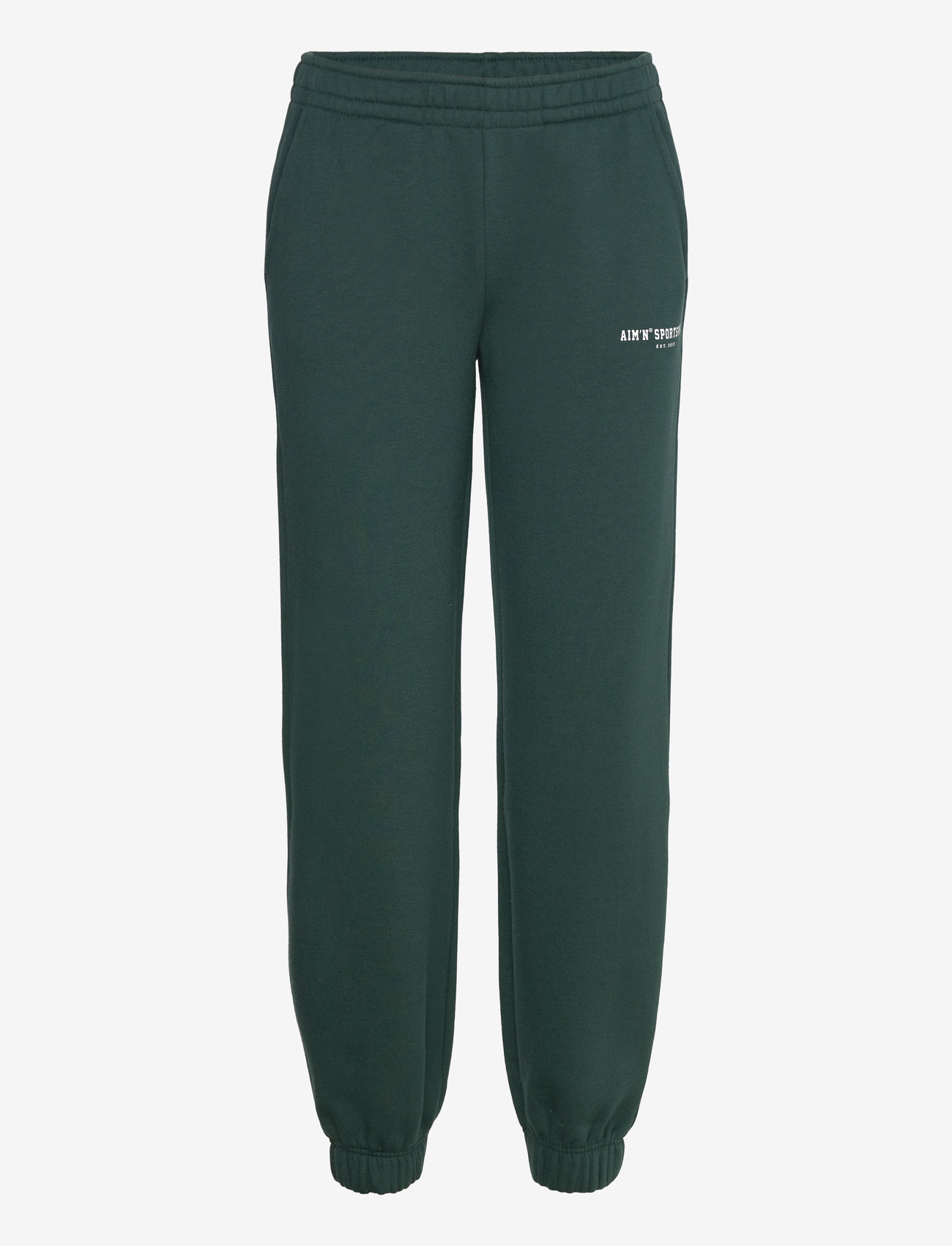 aim´n - Varsity Classic Sweatpants - träningsbyxor - deep emerald - 0