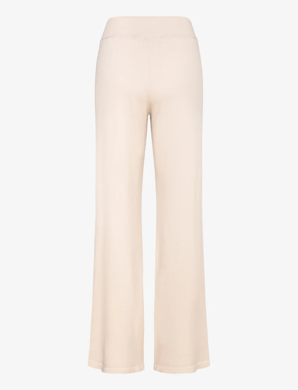 aim´n - Ribbed Wool Wide Pants - treeningpüksid - cafe au lait - 2