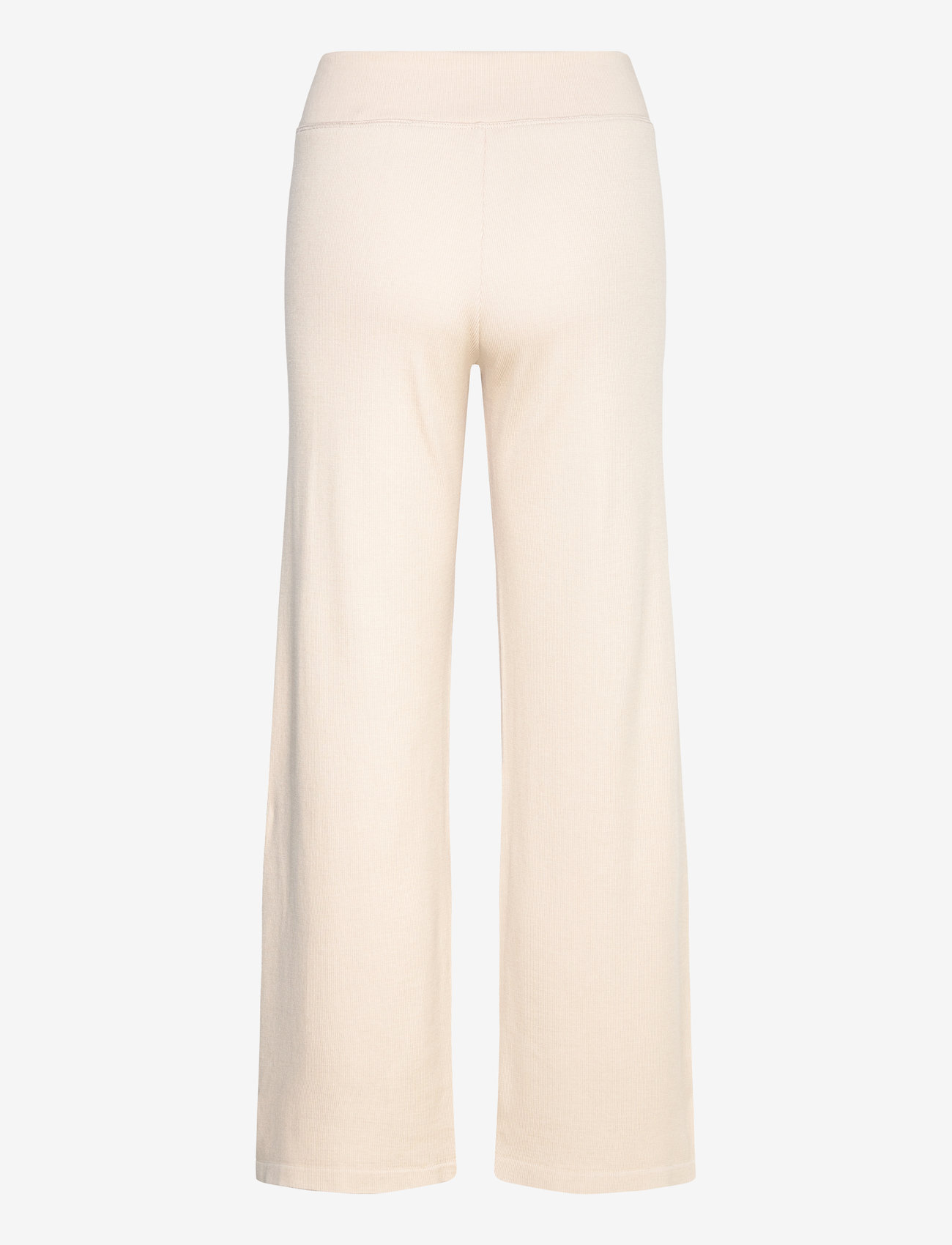 aim´n - Ribbed Wool Petite Wide Pants - cafÉ au lait - 2