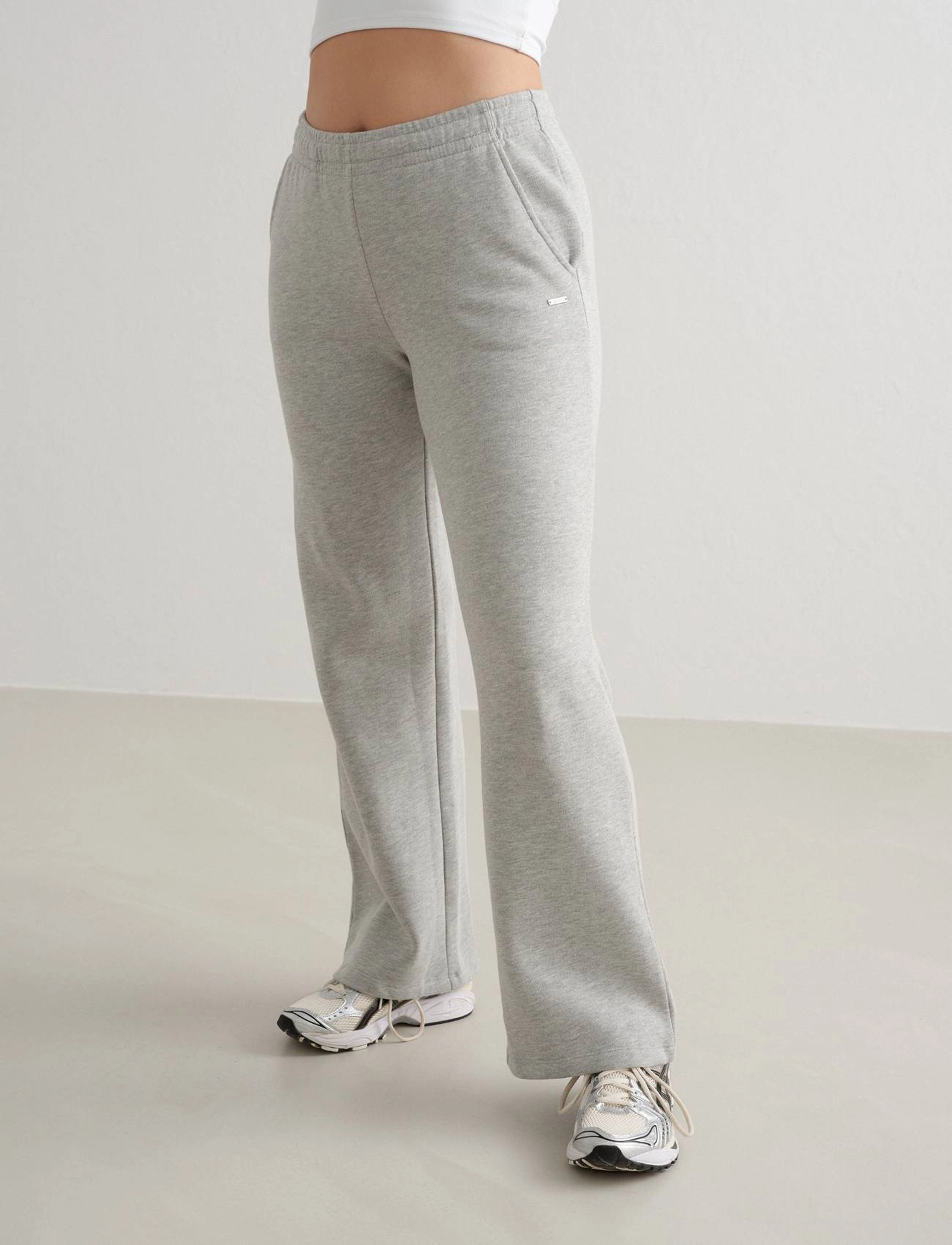 aim ́n Wide Sweatpants, XL, Grey, Sport Pants > Sport Sweatpants, Dame