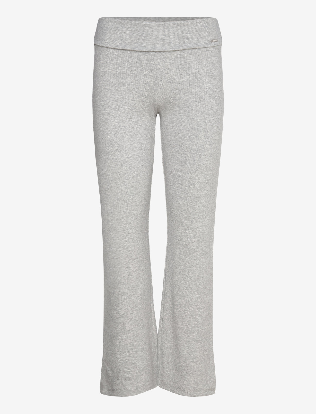 aim´n - Ease Ribbed Petite Pants - joggingbukser - grey melange - 1