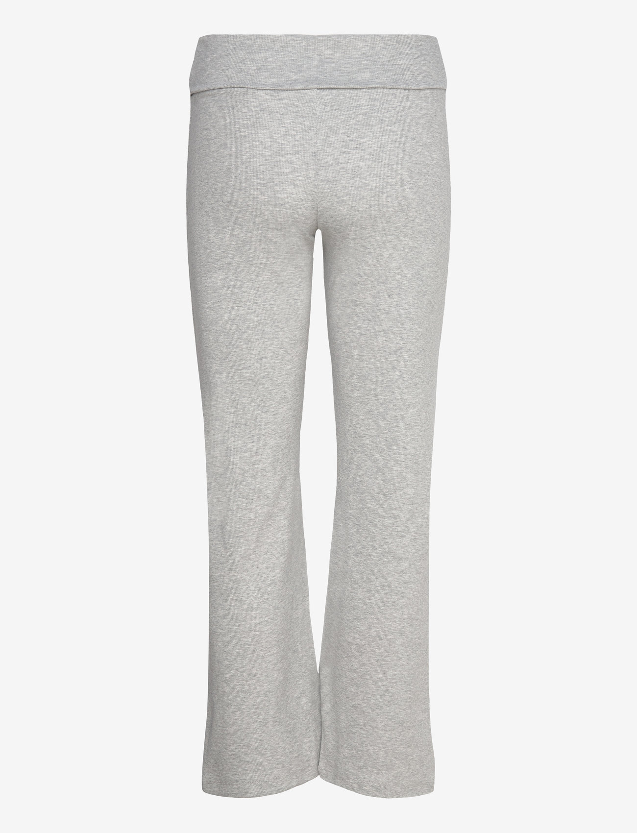 aim´n - Ease Ribbed Petite Pants - joggingbukser - grey melange - 2