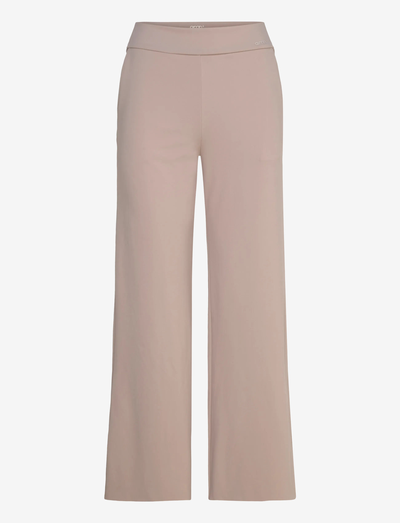 aim´n - Sense Wide Petite Pants - casual byxor - dark clay - 0