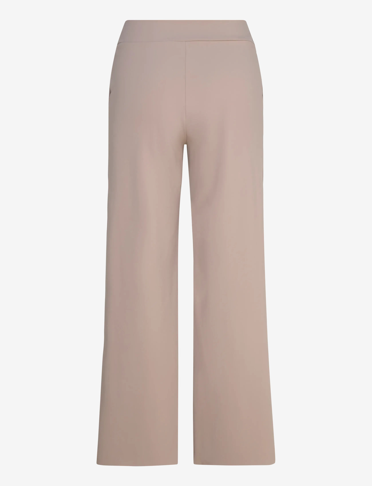 aim´n - Sense Wide Petite Pants - casual byxor - dark clay - 1