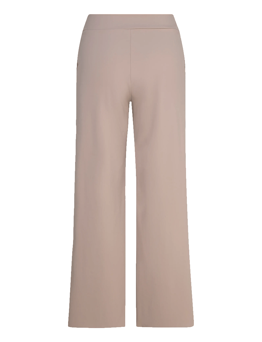 aim´n - Sense Wide Petite Pants - kasdienio stiliaus kelnės - dark clay - 1