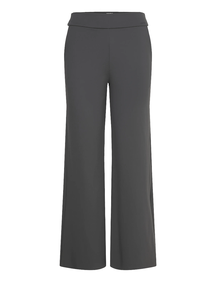 aim´n - Sense Wide Petite Pants - casual - shadow grey - 0