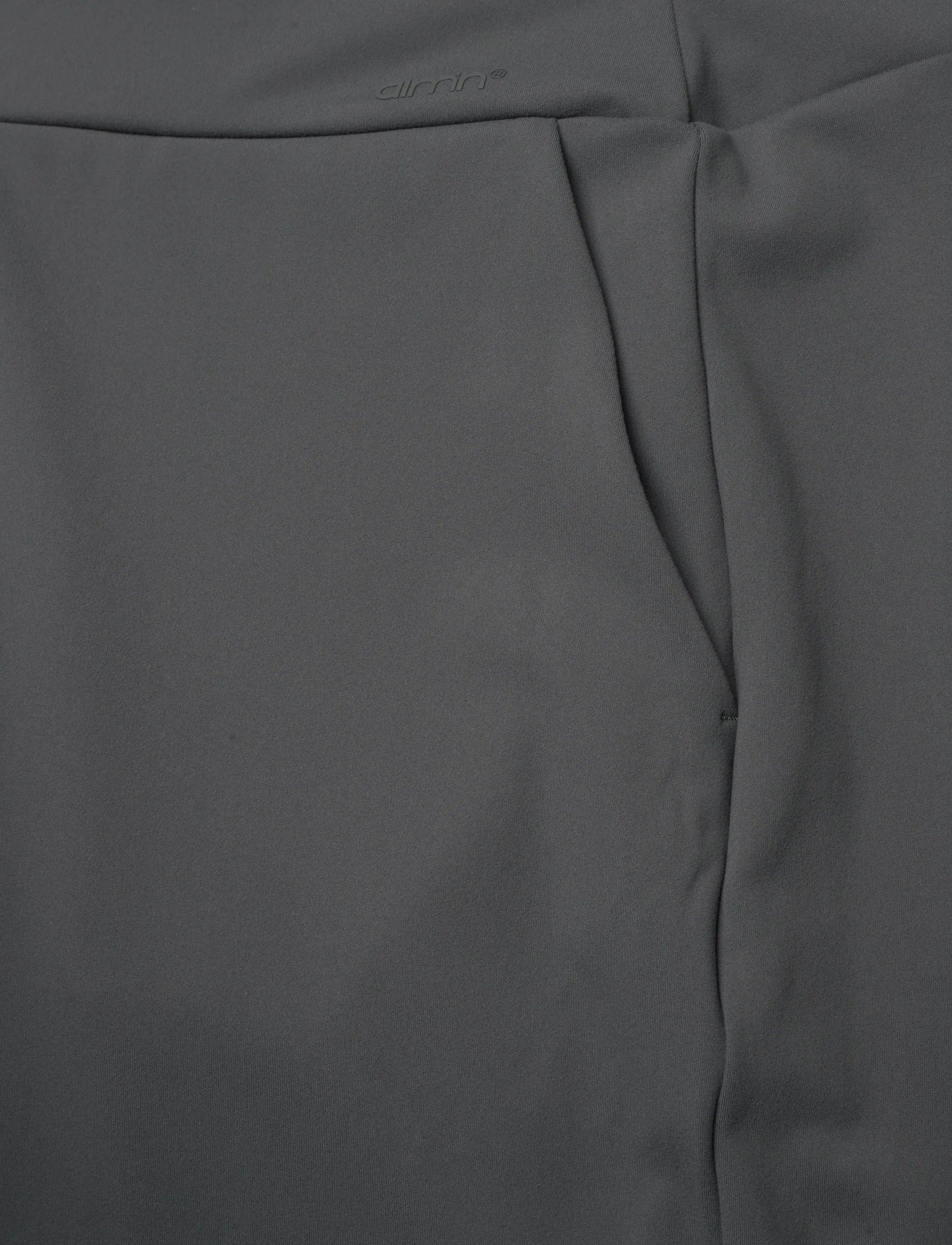 aim´n - Sense Wide Petite Pants - casual trousers - shadow grey - 2