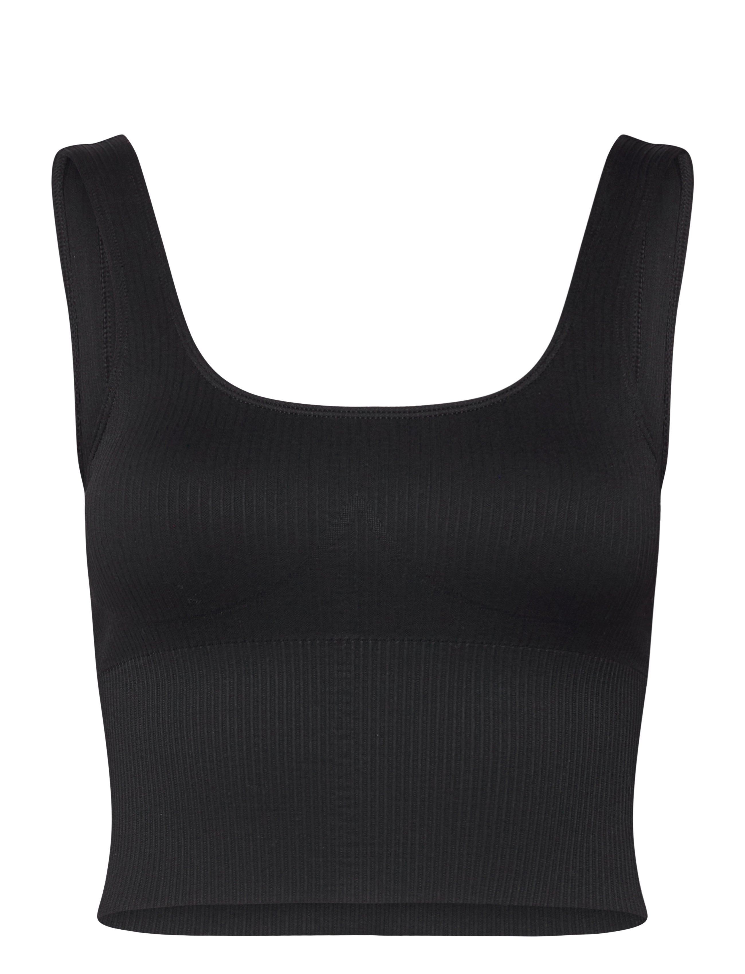 aim´n Ribbed Seamless Shaping Bralette - Kampagne - BLACK / black