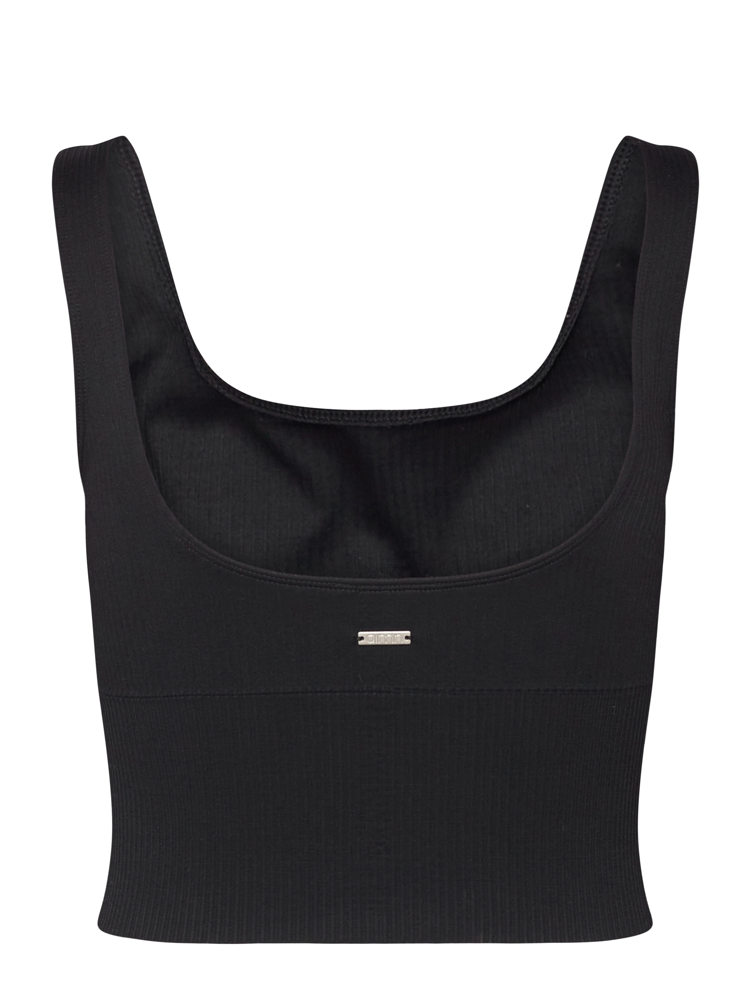 aim´n - Ribbed Seamless Shaping Bralette - sport - black - 2