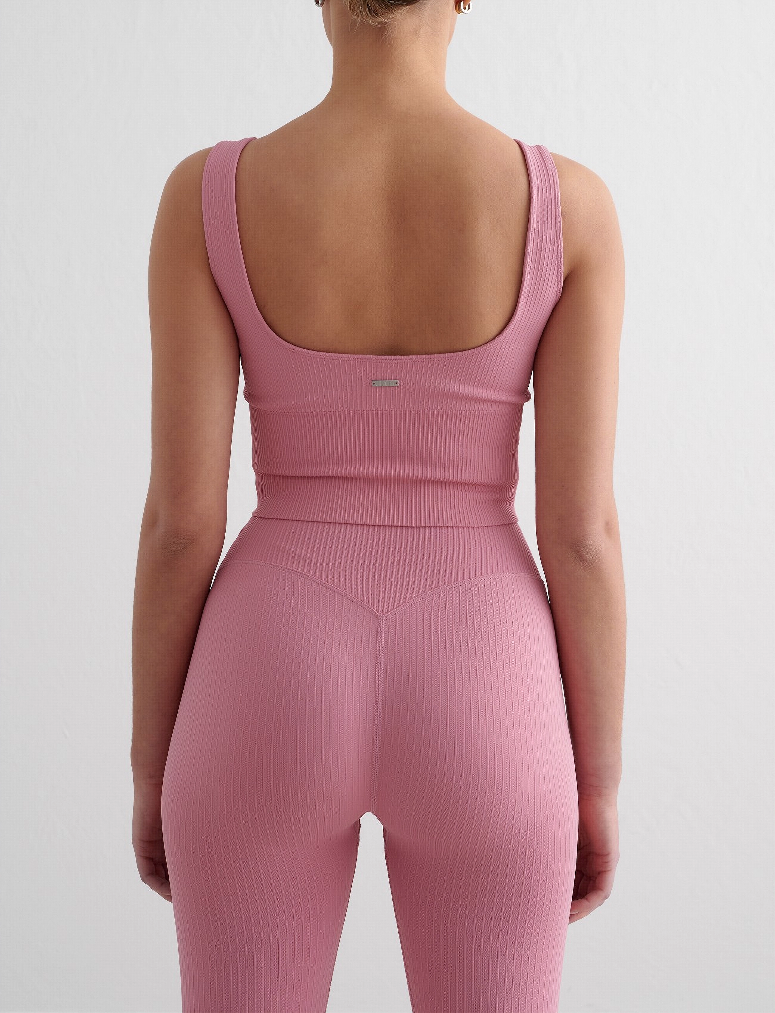 aim´n - Ribbed Seamless Shaping Bralette - bhs - desert rose - 3