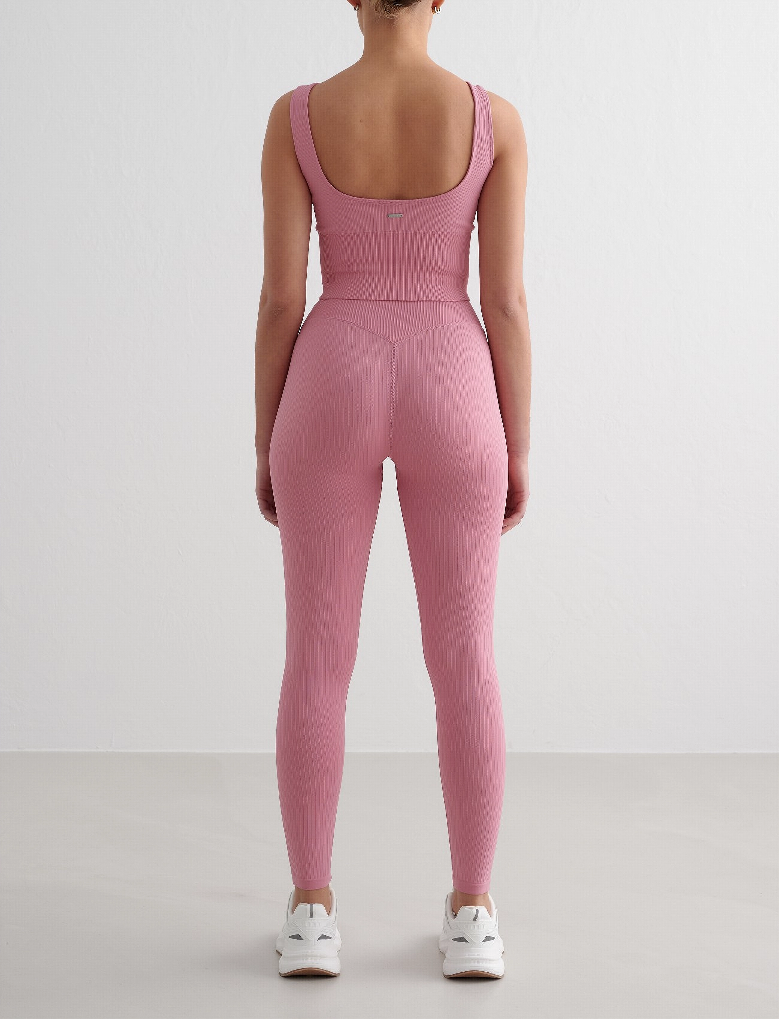 aim´n - Ribbed Seamless Shaping Bralette - bhs - desert rose - 5
