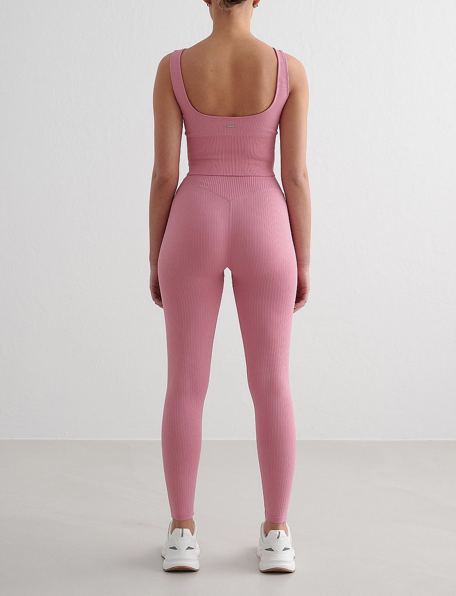 aim´n - Ribbed Seamless Shaping Bralette - bhs - desert rose - 5
