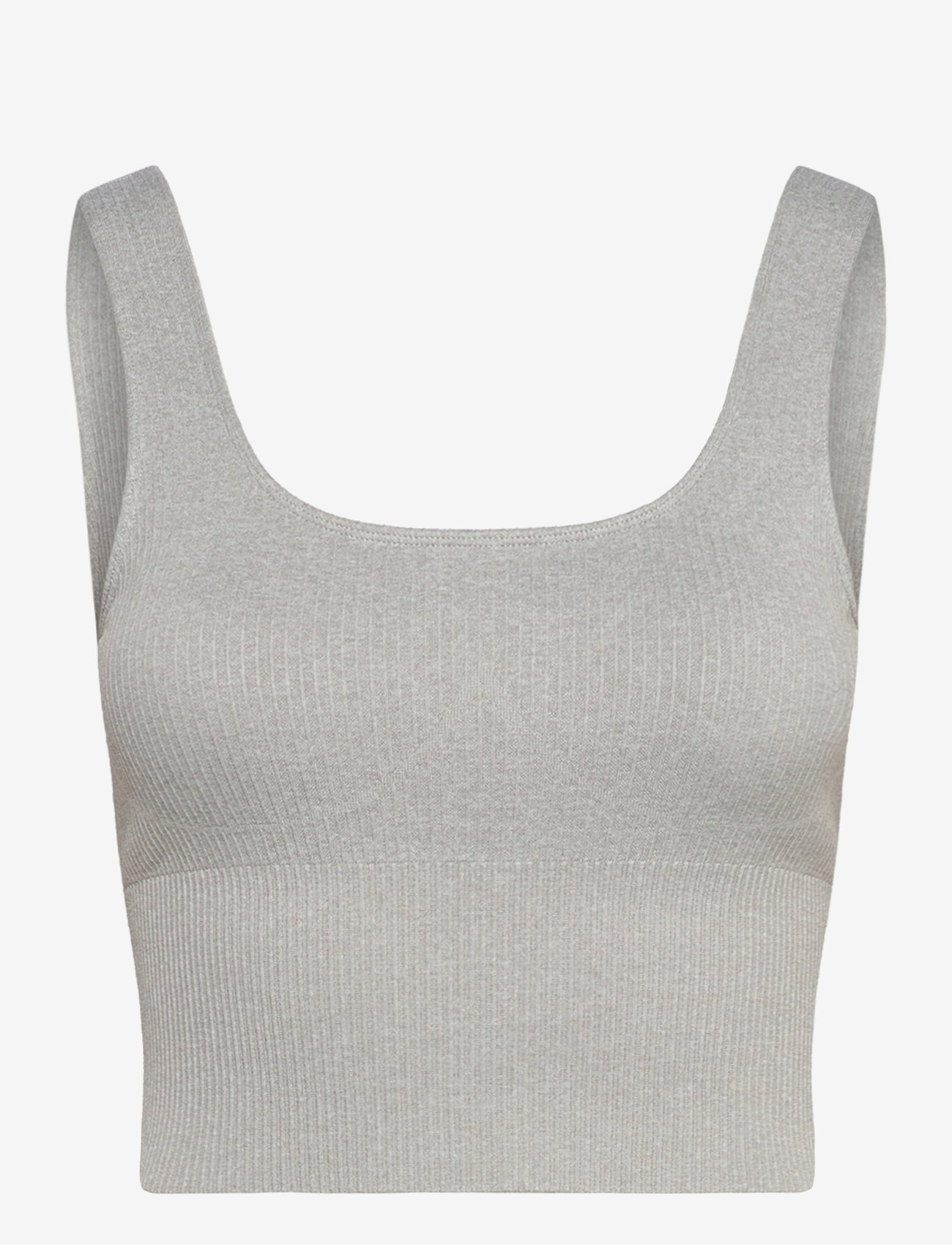 aim´n - Ribbed Seamless Shaping Bralette - sport bh:ar - grey melange - 1