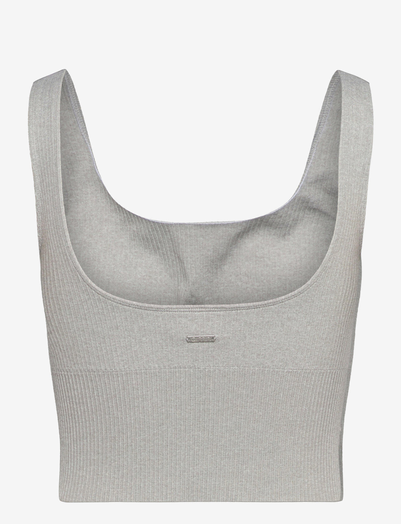 aim´n - Ribbed Seamless Shaping Bralette - sport bh:ar - grey melange - 2