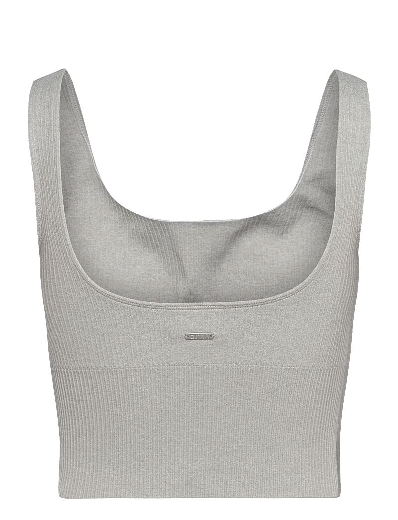 aim´n - Ribbed Seamless Shaping Bralette - sport bh:ar - grey melange - 2